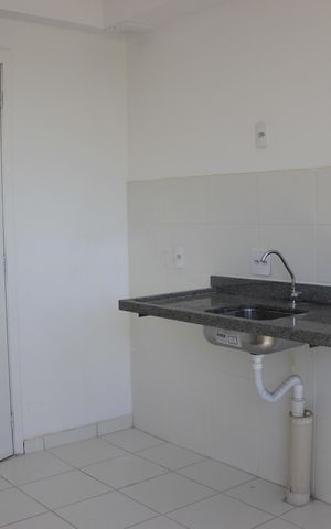 Apartamento para alugar com 35m², 2 quartos e 1 vagaCozinha com tanque