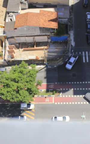 Apartamento para alugar com 35m², 2 quartos e 1 vagaVista da janela do quarto 2