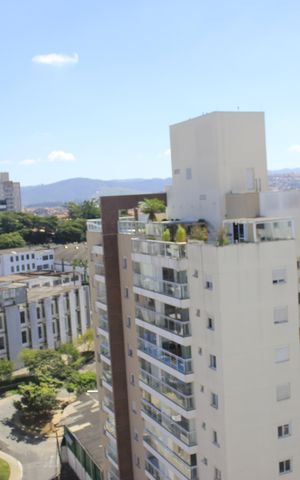 Apartamento para alugar com 35m², 2 quartos e 1 vagaVista da janela do quarto 2