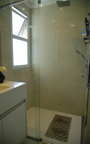 Apartamento à venda com 123m², 3 quartos e 2 vagasBanheiro da Suíte 