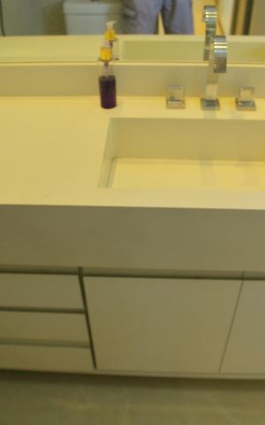 Apartamento à venda com 123m², 3 quartos e 2 vagasBanheiro da Suíte 