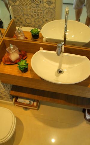 Apartamento à venda com 123m², 3 quartos e 2 vagasLavabo da Sala 