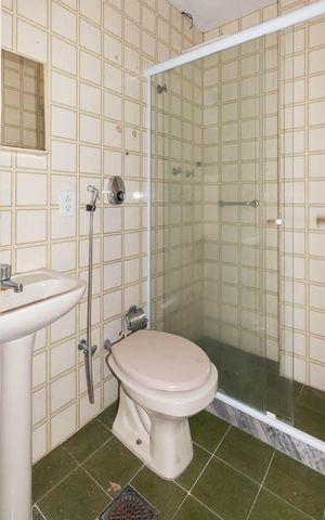 Apartamento à venda com 50m², 1 quarto e 1 vagaBanheiro