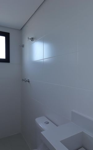 Apartamento à venda com 58m², 2 quartos e 1 vagaBanheiro Social