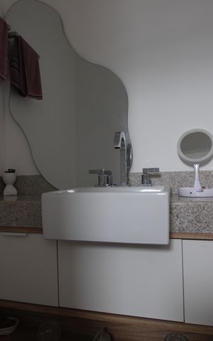 Apartamento para alugar com 328m², 4 quartos e 2 vagasBanheiro da suíte 1