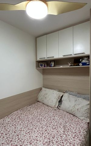 Apartamento à venda com 85m², 3 quartos e 1 vagaQuarto 2