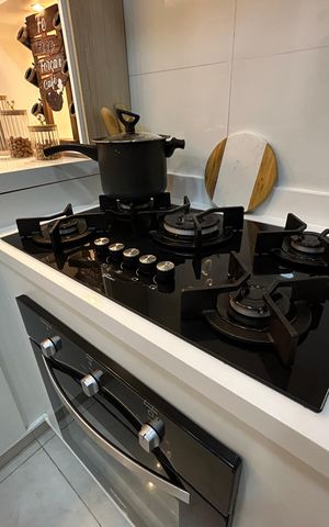Apartamento à venda com 85m², 3 quartos e 1 vagaDetalhe da cozinha