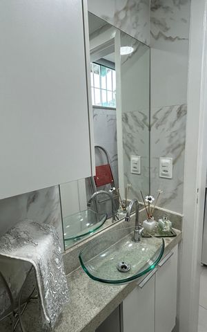 Apartamento à venda com 85m², 3 quartos e 1 vagaLavabo