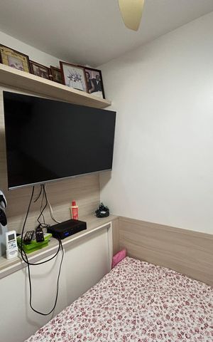 Apartamento à venda com 85m², 3 quartos e 1 vagaQuarto 2