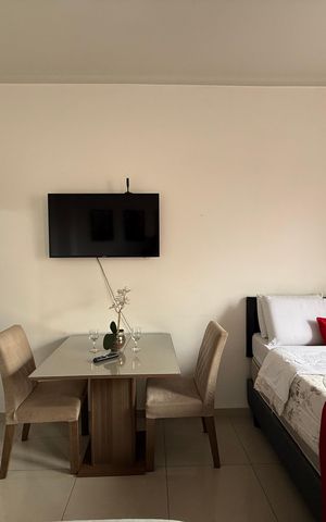 Studio para alugar com 27m², 1 quarto e sem vaga