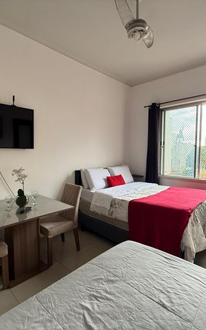 Studio para alugar com 27m², 1 quarto e sem vaga