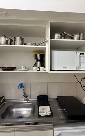Studio para alugar com 27m², 1 quarto e sem vaga