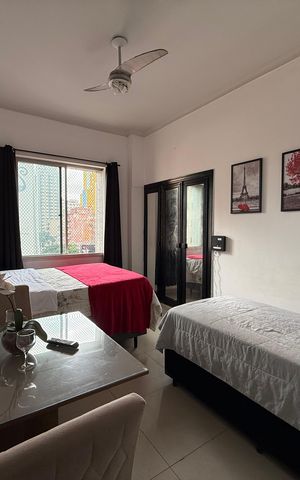Studio para alugar com 27m², 1 quarto e sem vaga