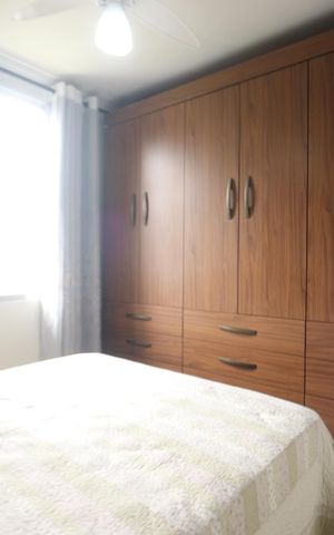 Apartamento à venda com 43m², 2 quartos e 1 vagaQuarto 1