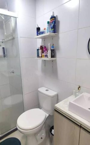 Apartamento à venda com 35m², 2 quartos e sem vaga Apartamento à venda com 35m², 2 quartos e sem vagaBanheiro