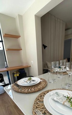Apartamento para alugar com 49m², 1 quarto e sem vaga