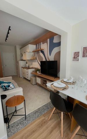 Apartamento para alugar com 49m², 1 quarto e sem vaga