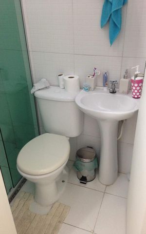 Apartamento à venda com 50m², 2 quartos e sem vaga Apartamento à venda com 50m², 2 quartos e sem vagaBanheiro