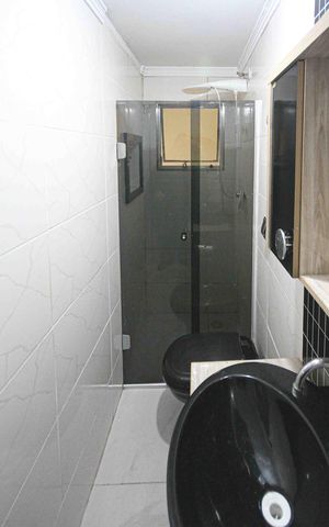 Casa para alugar com 200m², 2 quartos e 1 vaga Casa para alugar com 200m², 2 quartos e 1 vagaBanheiro social