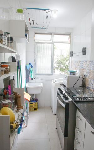 Apartamento à venda com 52m², 2 quartos e 1 vagaCozinha