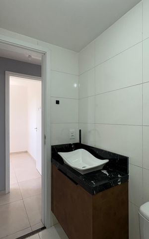 Apartamento à venda com 49m², 2 quartos e 1 vaga Apartamento à venda com 49m², 2 quartos e 1 vagaBanheiro