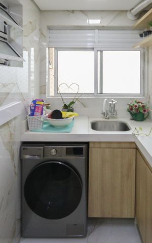 Apartamento à venda com 62m², 3 quartos e 1 vaga Apartamento à venda com 62m², 3 quartos e 1 vagaCozinha e Área de Serviço
