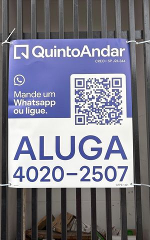 Apartamento para alugar com 40m², 2 quartos e sem vaga Apartamento para alugar com 40m², 2 quartos e sem vagaPlaca instalada