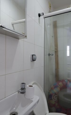 Apartamento para alugar com 168m², 3 quartos e 3 vagasBanheiro de serviço