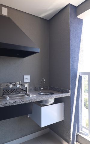 Apartamento à venda com 50m², 2 quartos e sem vagaVaranda gourmet