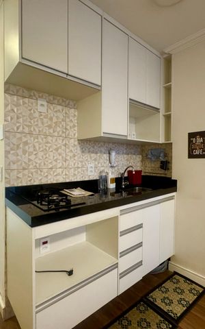 Studio à venda com 24m², 1 quarto e sem vagaCozinha