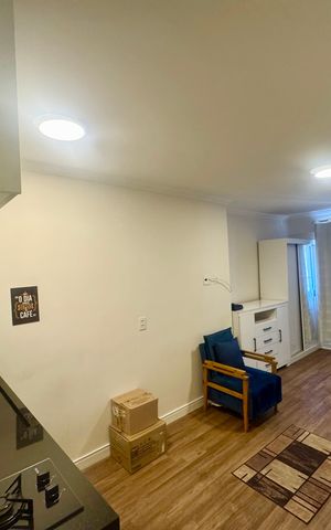 Studio à venda com 24m², 1 quarto e sem vagaCozinha