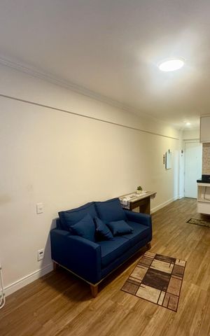 Studio à venda com 24m², 1 quarto e sem vagaSala