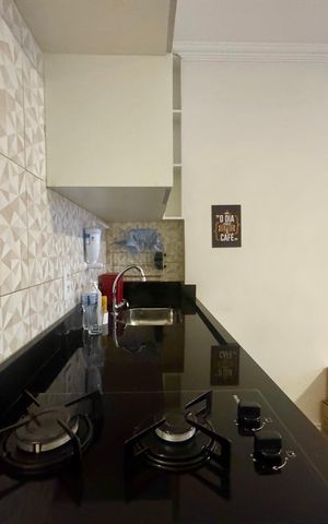 Studio à venda com 24m², 1 quarto e sem vagaCozinha
