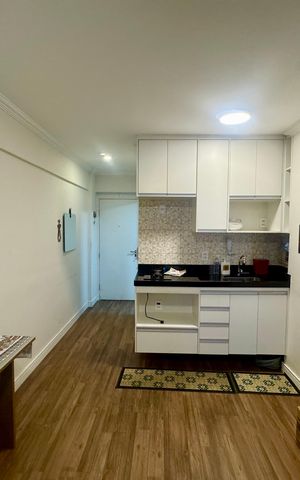 Studio à venda com 24m², 1 quarto e sem vagaCozinha