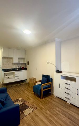 Studio à venda com 24m², 1 quarto e sem vagaSala