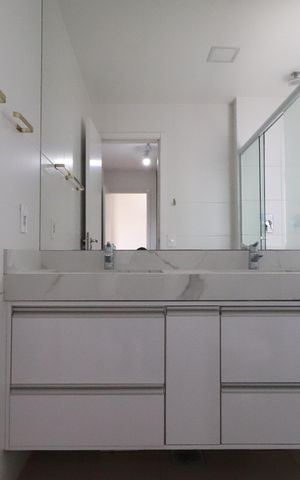 Apartamento para alugar com 135m², 3 quartos e sem vagaBanheiro suite 3