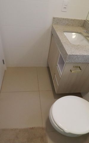 Apartamento para alugar com 135m², 3 quartos e sem vagaBanheiro suite 2