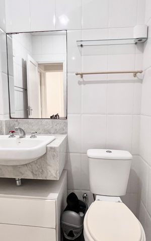 Apartamento à venda com 85m², 2 quartos e sem vaga Apartamento à venda com 85m², 2 quartos e sem vagaBanheiro