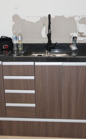Apartamento à venda com 25m², 1 quarto e sem vagaSala e cozinha