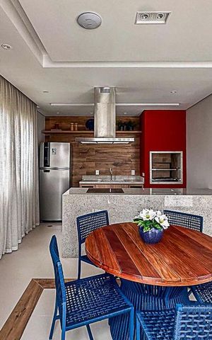 Apartamento à venda com 113m², 3 quartos e 2 vagas Apartamento à venda com 113m², 3 quartos e 2 vagasÁrea comum - Churrasqueira