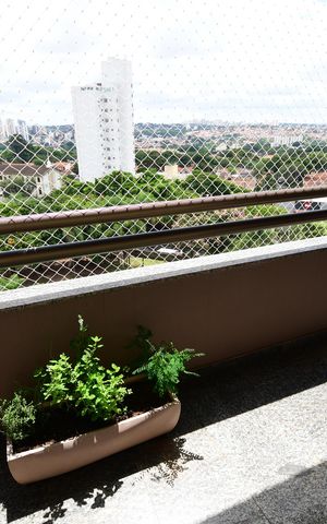 Apartamento à venda com 117m², 3 quartos e 2 vagasQuarto 1 - Sacada