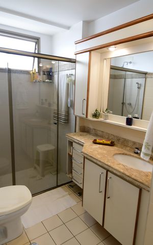 Apartamento à venda com 117m², 3 quartos e 2 vagasBanheiro Suíte