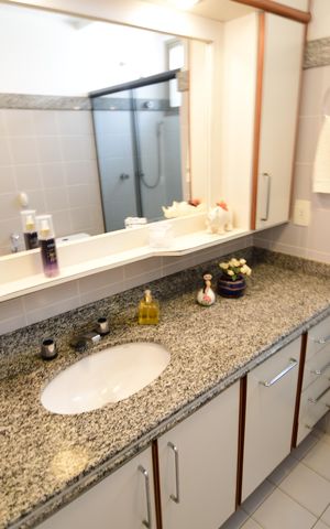 Apartamento à venda com 117m², 3 quartos e 2 vagasBanheiro Social