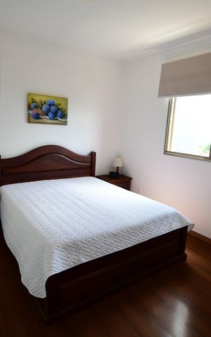 Apartamento à venda com 117m², 3 quartos e 2 vagasQuarto 3 - Suíte