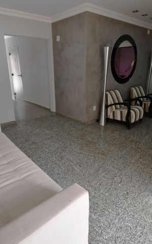 Apartamento à venda com 117m², 3 quartos e 2 vagasHall social