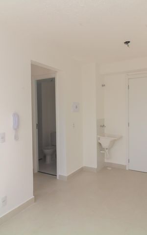 Apartamento para alugar com 32m², 2 quartos e sem vaga Apartamento para alugar com 32m², 2 quartos e sem vagaSala/Cozinha