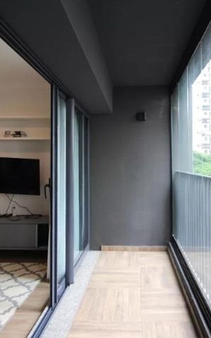 Apartamento à venda com 38m², 1 quarto e sem vaga Apartamento à venda com 38m², 1 quarto e sem vagaVaranda