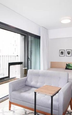Apartamento à venda com 38m², 1 quarto e sem vaga Apartamento à venda com 38m², 1 quarto e sem vagaSala / Quarto