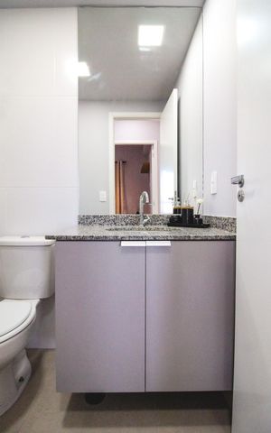 Apartamento à venda com 34m², 1 quarto e sem vaga Apartamento à venda com 34m², 1 quarto e sem vagaBanheiro