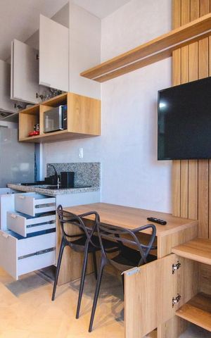 Apartamento à venda com 34m², 1 quarto e sem vaga Apartamento à venda com 34m², 1 quarto e sem vagaSala